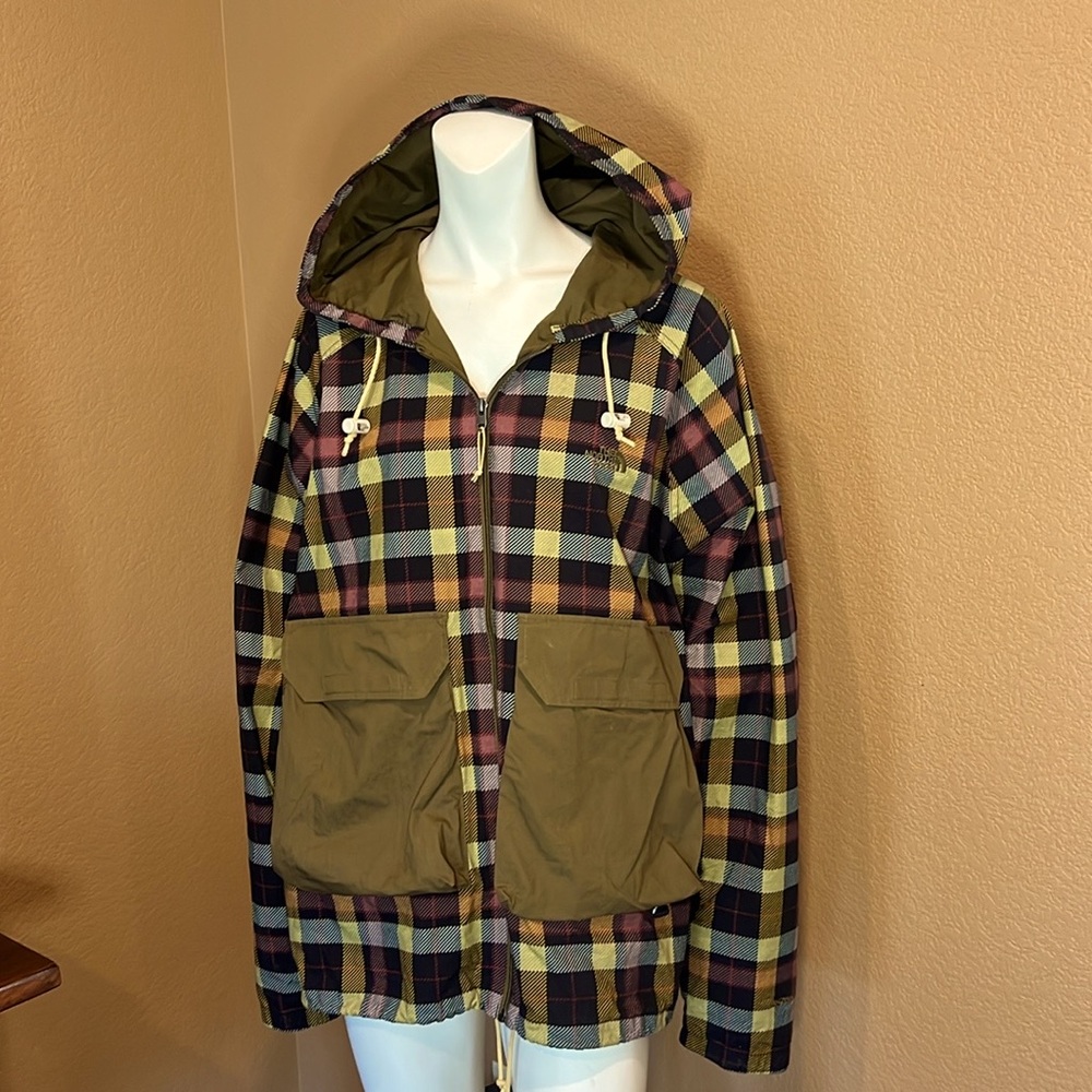 THE NORTH FACE Men's Printed Ripstop Wind Hoodie men's XL